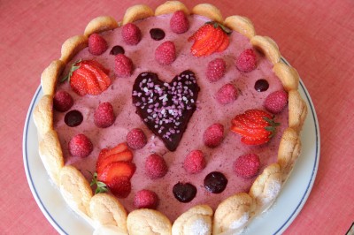 charlotte aux fruits rouges