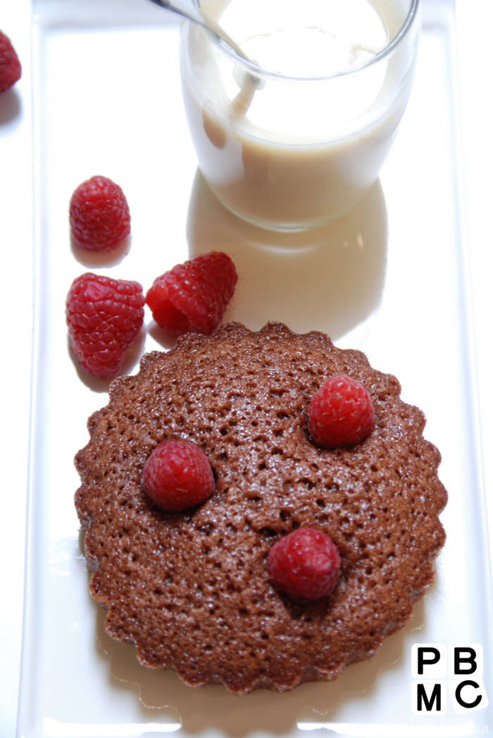 Recette des Financiers chocolat et framboise