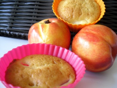 Muffins aux nectarines