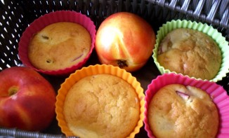 Muffins aux nectarines