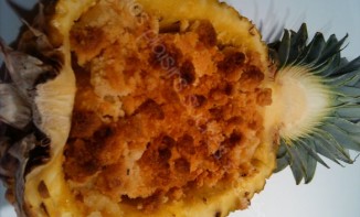 Crumble à l'ananas