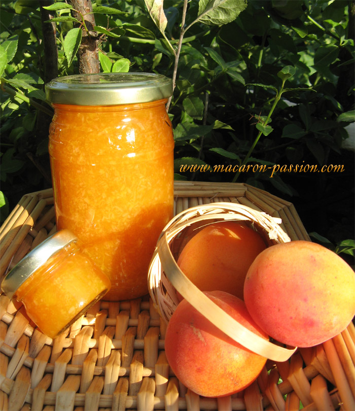 Recette de la Confiture Abricot et Noix de coco