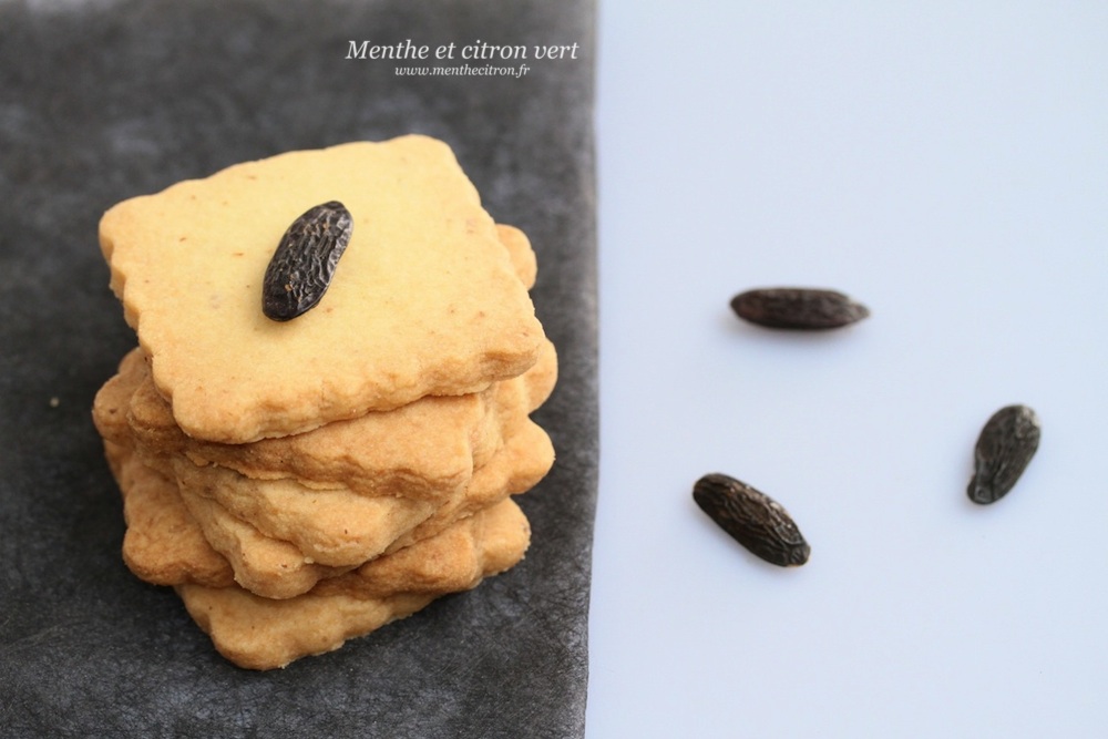 La recette des Sablés façon petit-beurre parfumés à la fève Tonka