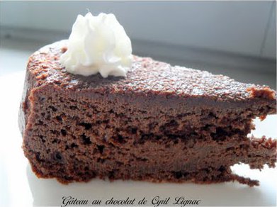 gateau au chocolat