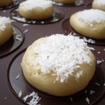 Whoopies coco et chocolat blanc avant la mise au four