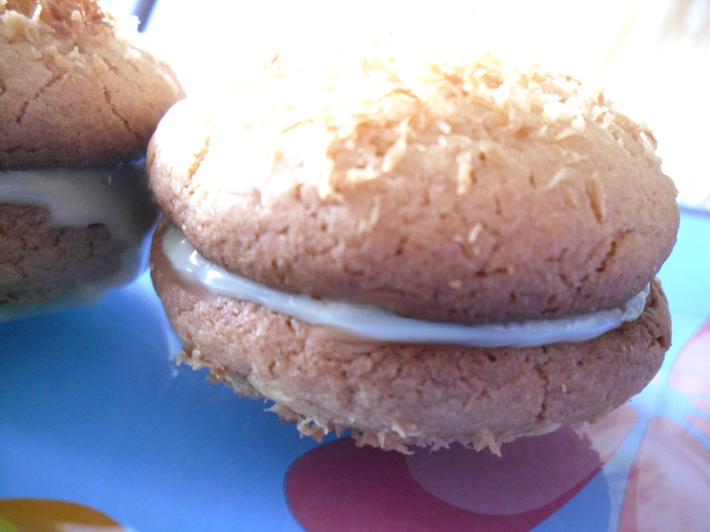 Recette de Whoopies coco et chocolat blanc