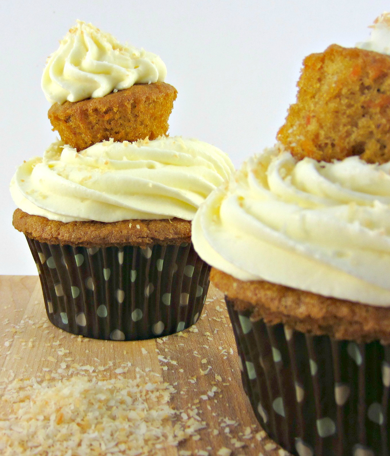 Recette de Double Cupcake à la carotte