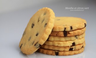 Biscuits sablés aux pépites de chocolat façon cookies