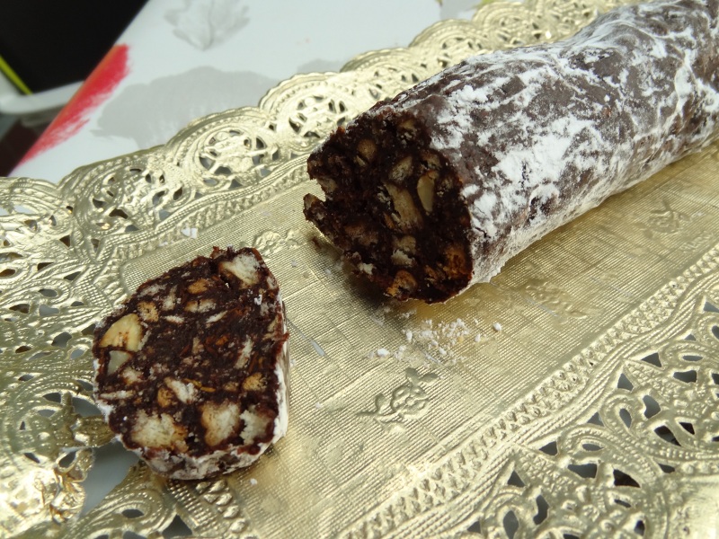 Recette du saucisson au chocolat