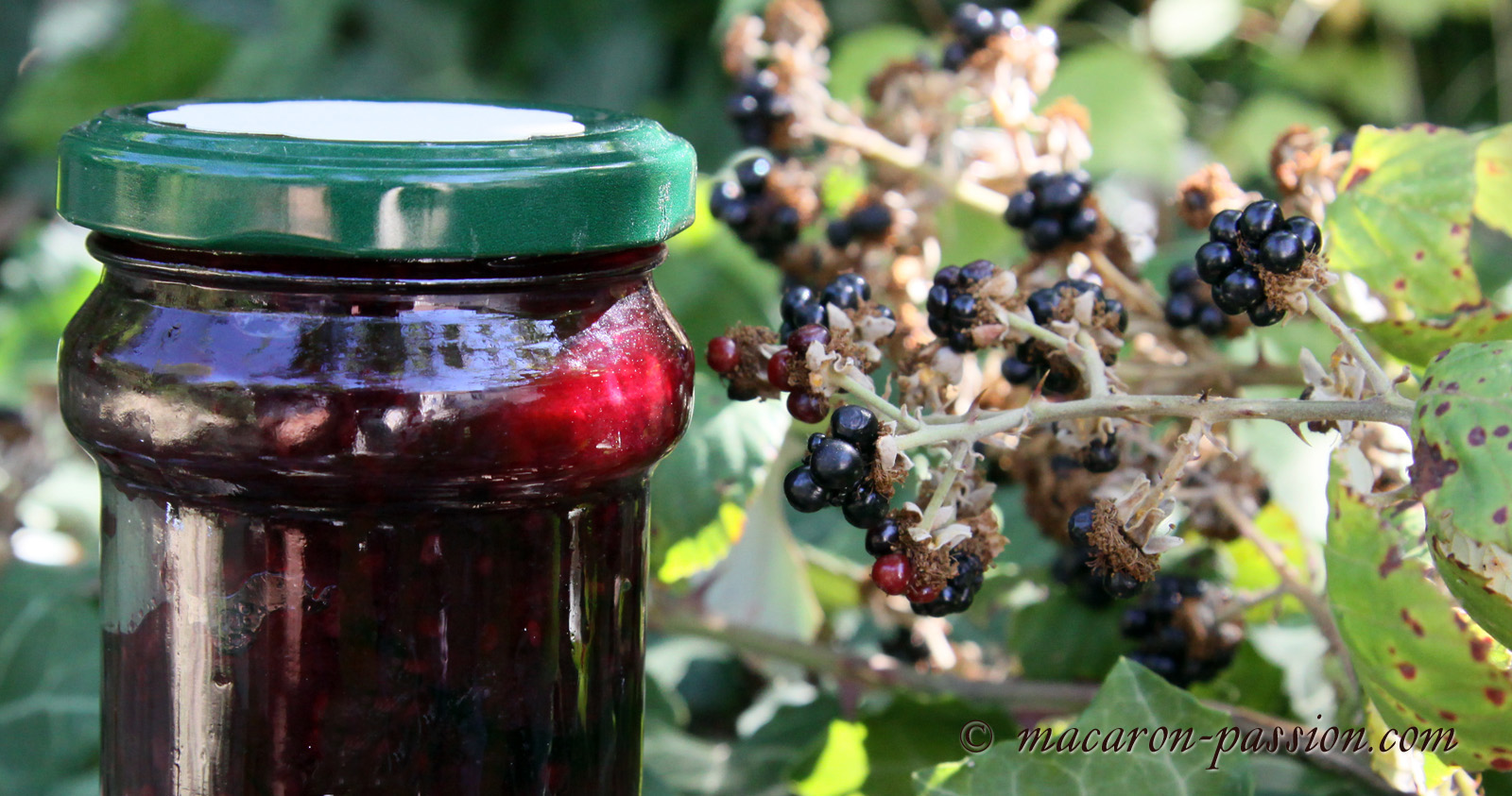 Confiture mûre et ananas