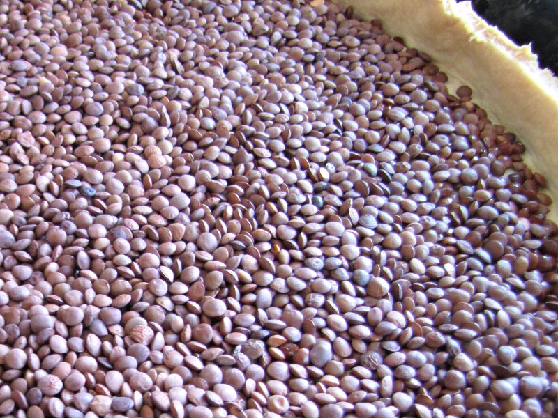 Cuire à blanc un fond de tarte
