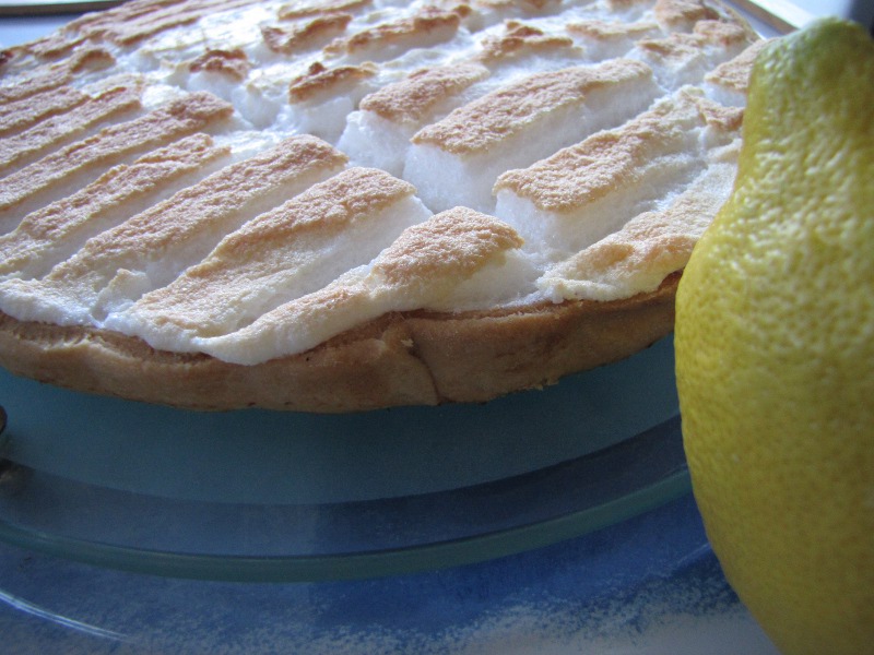 Tarte au citron meringuée