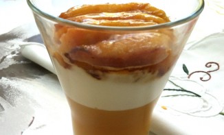 Bavarois aux pommes