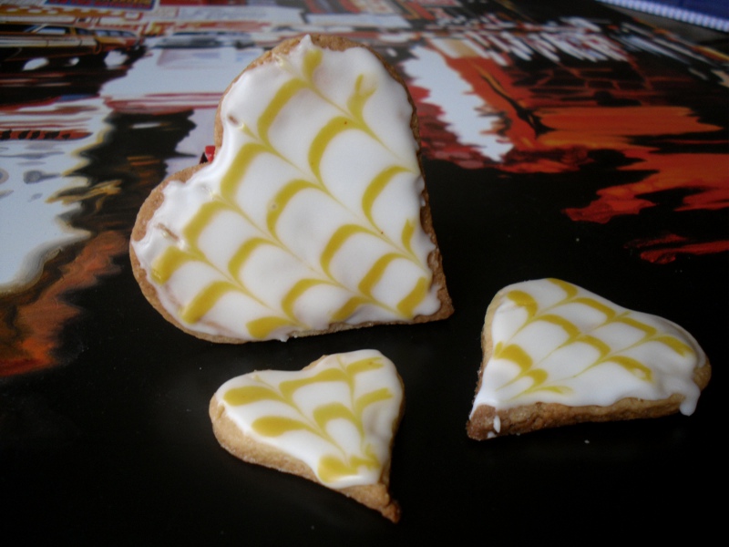 Biscuits coeurs à croquer