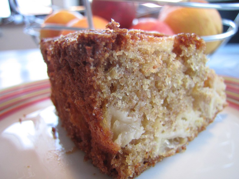 Gâteau aux pommes et à la farine complete