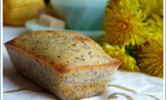 Petits gâteaux au citron, pavot et lait ribot