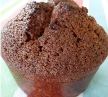 Muffins tout chocolat et cranberries