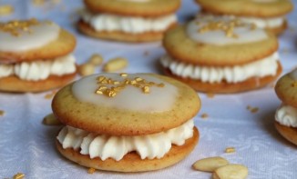 Whoopies aux accents du Sud, pignons et fleur d’oranger