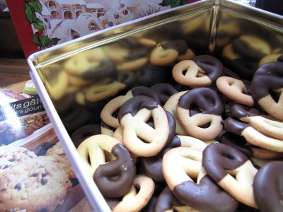 Bretzel au chocolat, Bredele Alsaciens