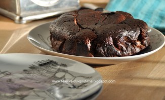 Fondant au chocolat noir