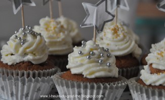 Cupcakes féeriques, cacao et coco