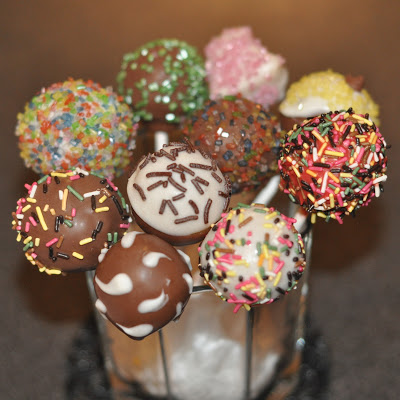 Cake pops (Méthode Bakerella)