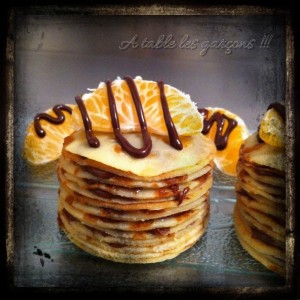 Mini gâteaux de crêpes