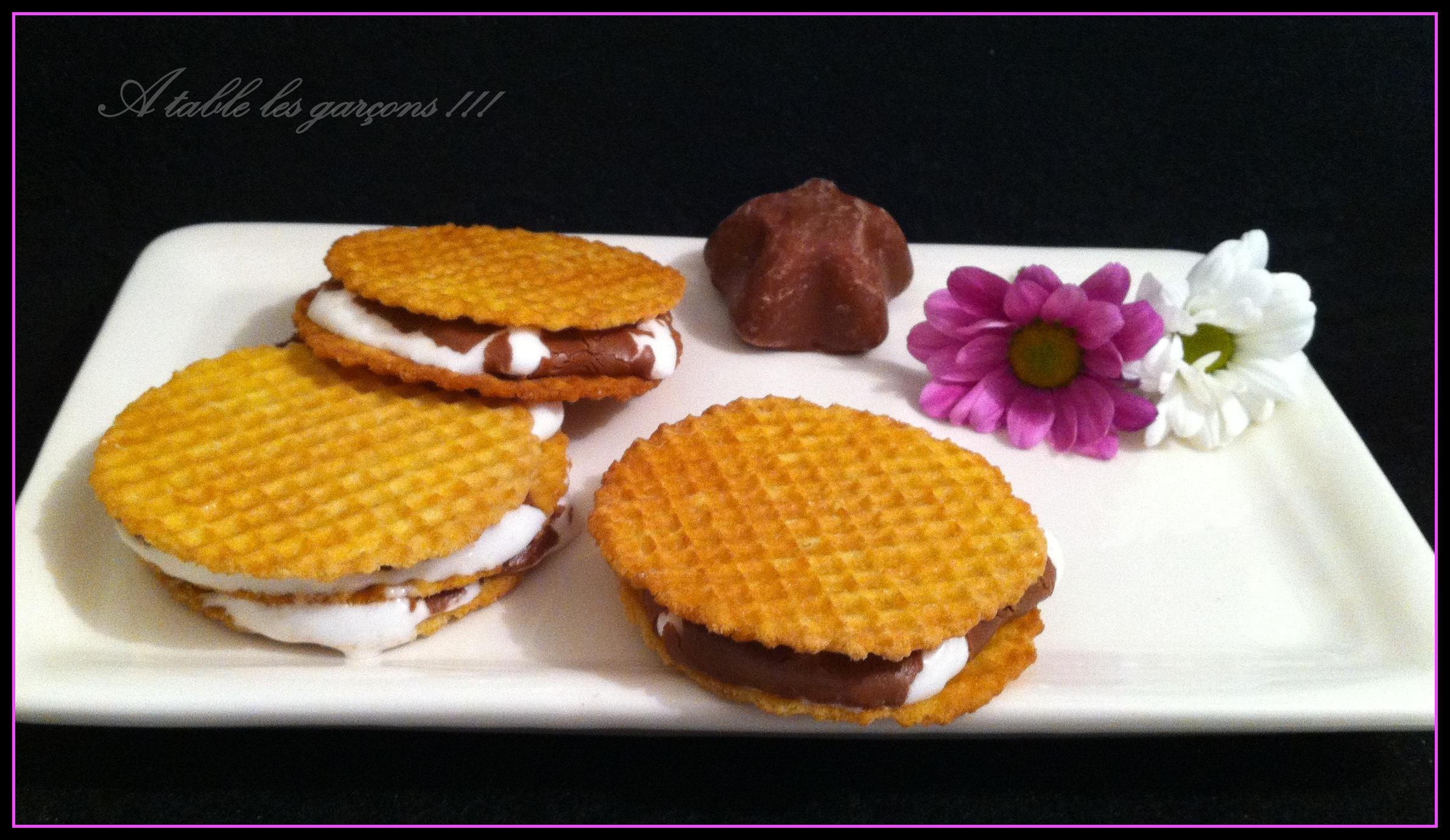 gaufre guimauve
