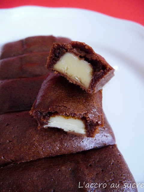 Mini financiers chocolat noir et Kinder