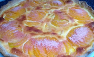 Tarte « Coup de soleil » aux pêches