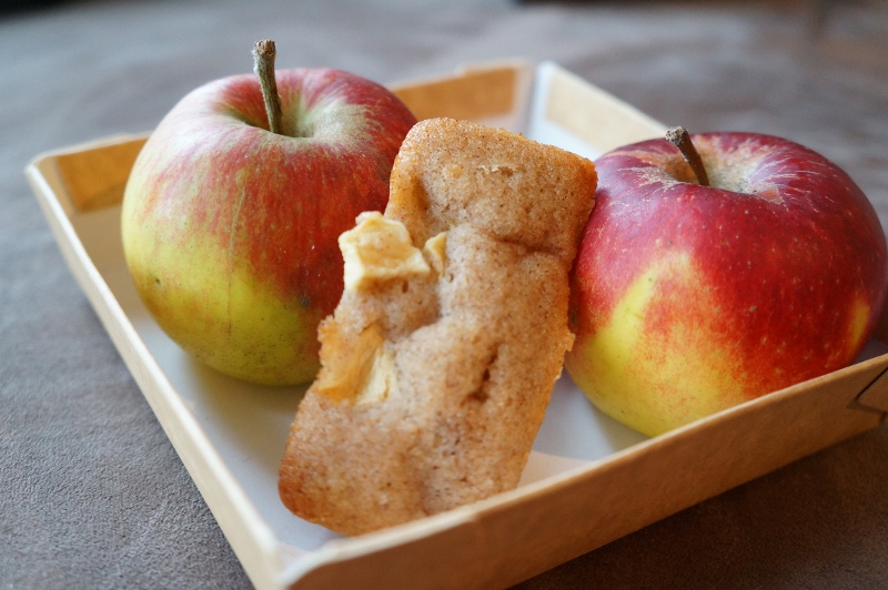 Financiers pommes cannelle
