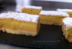 Carré au citron