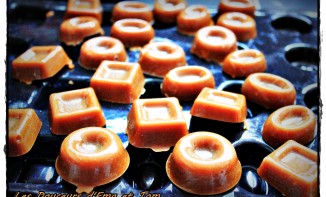 Caramels mous au beurre salé - Recette de confiseries