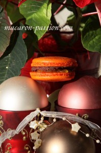 Macarons chocolat orange et pain d'épice