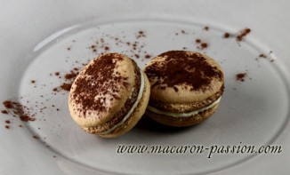 Macarons tiramisu