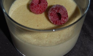 Panna cotta Pistache et Framboise