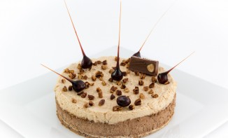 Entremet chocolat praliné