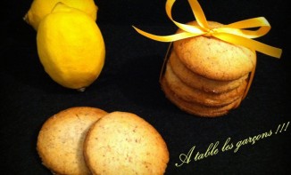 Sablés au lemon curd