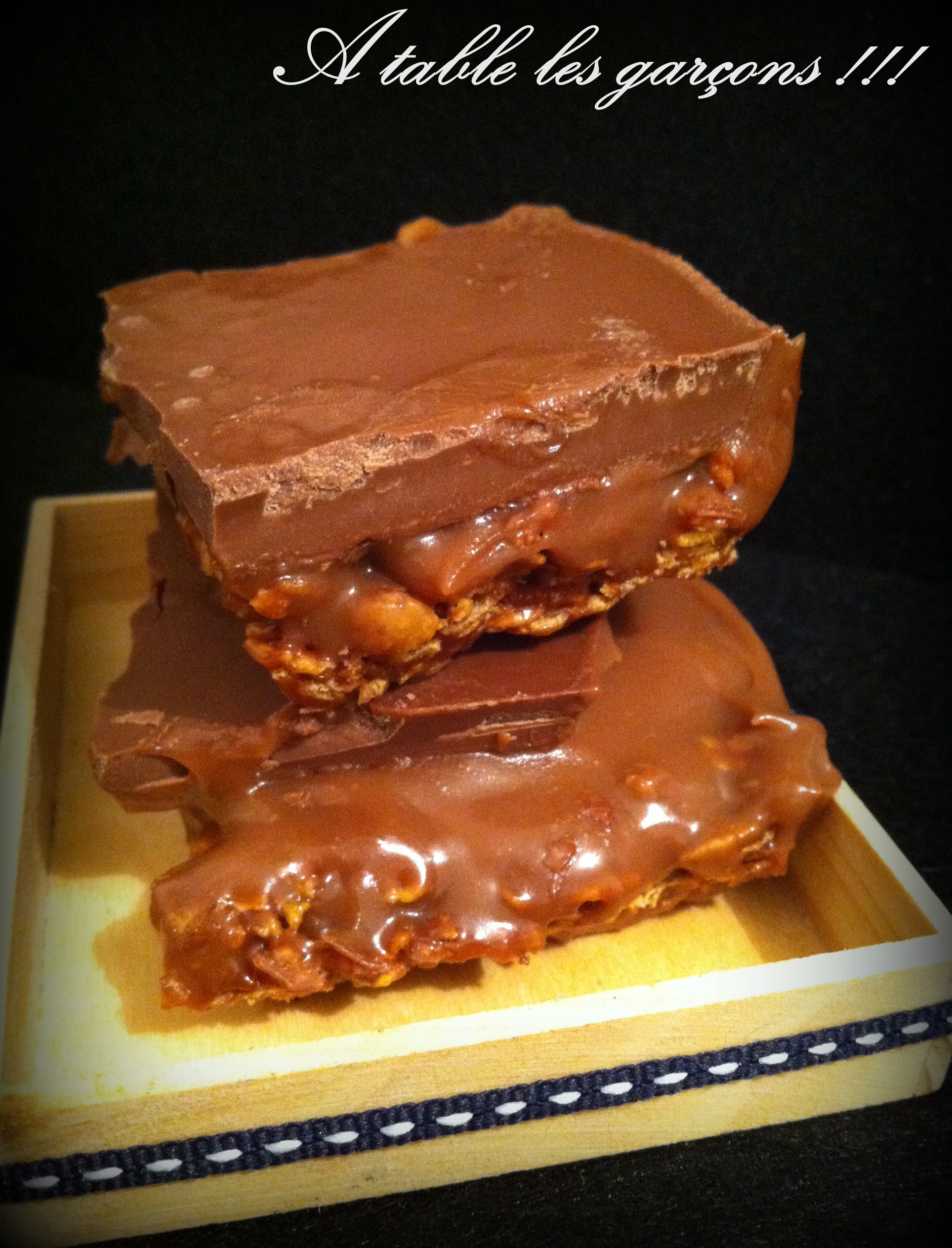 Squares choco carambar