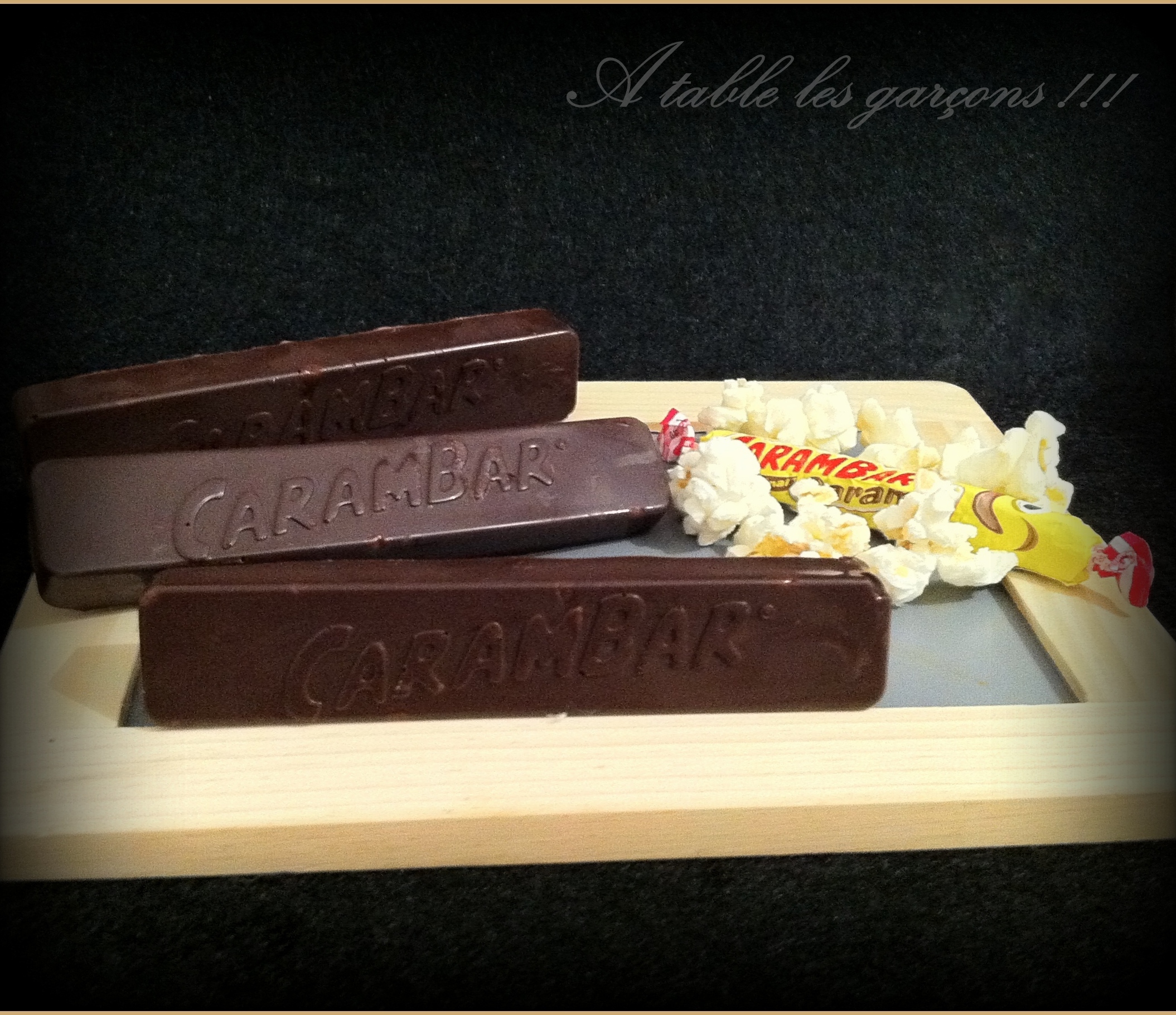 Barre choco carambar