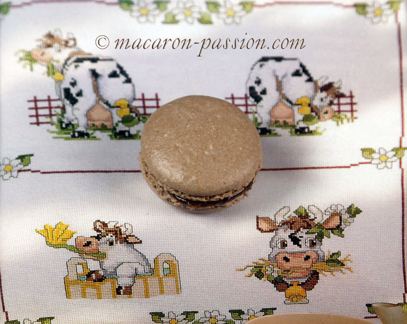 Macarons à la confiture de lait