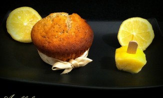 Moelleux au citron coeur lemon curd