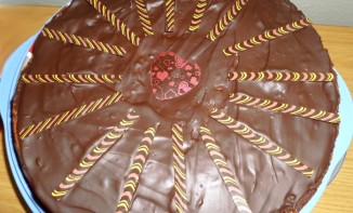 Gâteau pommes chocolat