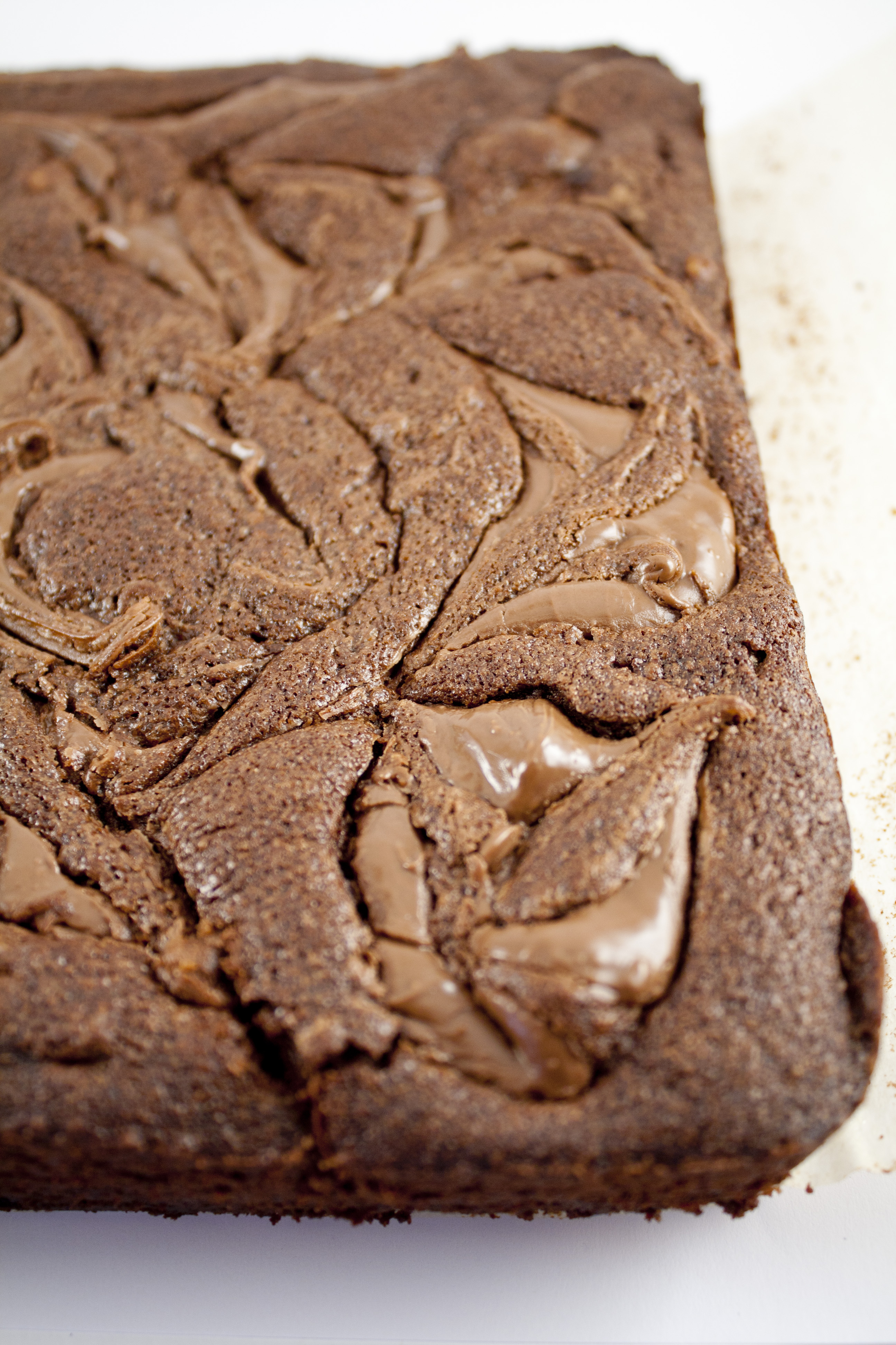 Brownie marbré au Nutella