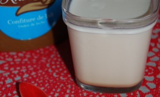 Yaourt confiture de lait