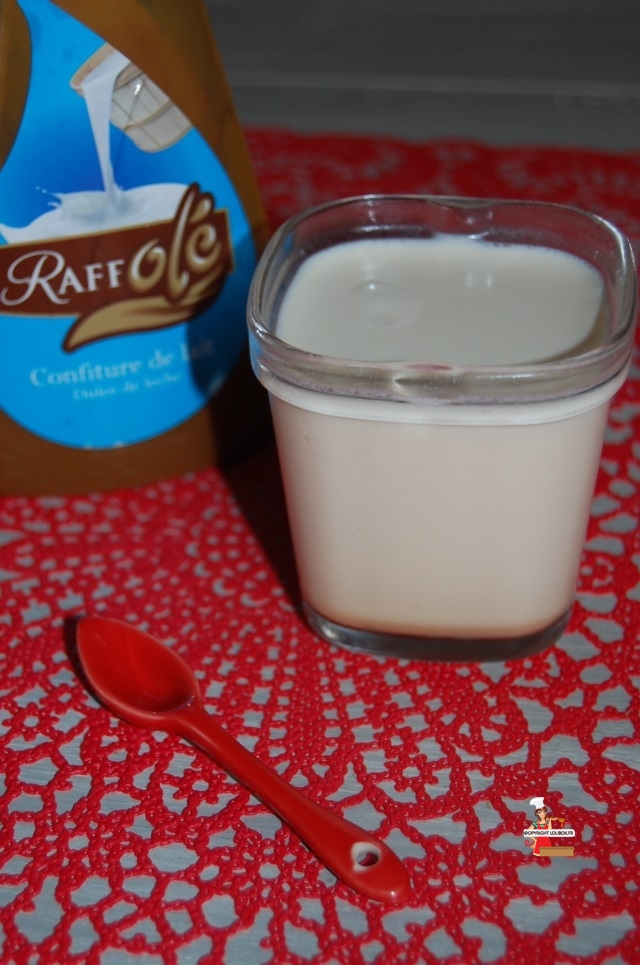 Yaourt confiture de lait