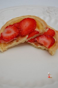 Tartelette Calisson et Fraise