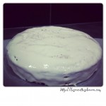Bubble cake hello kitty