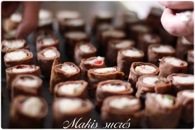 Makis sucrés recette