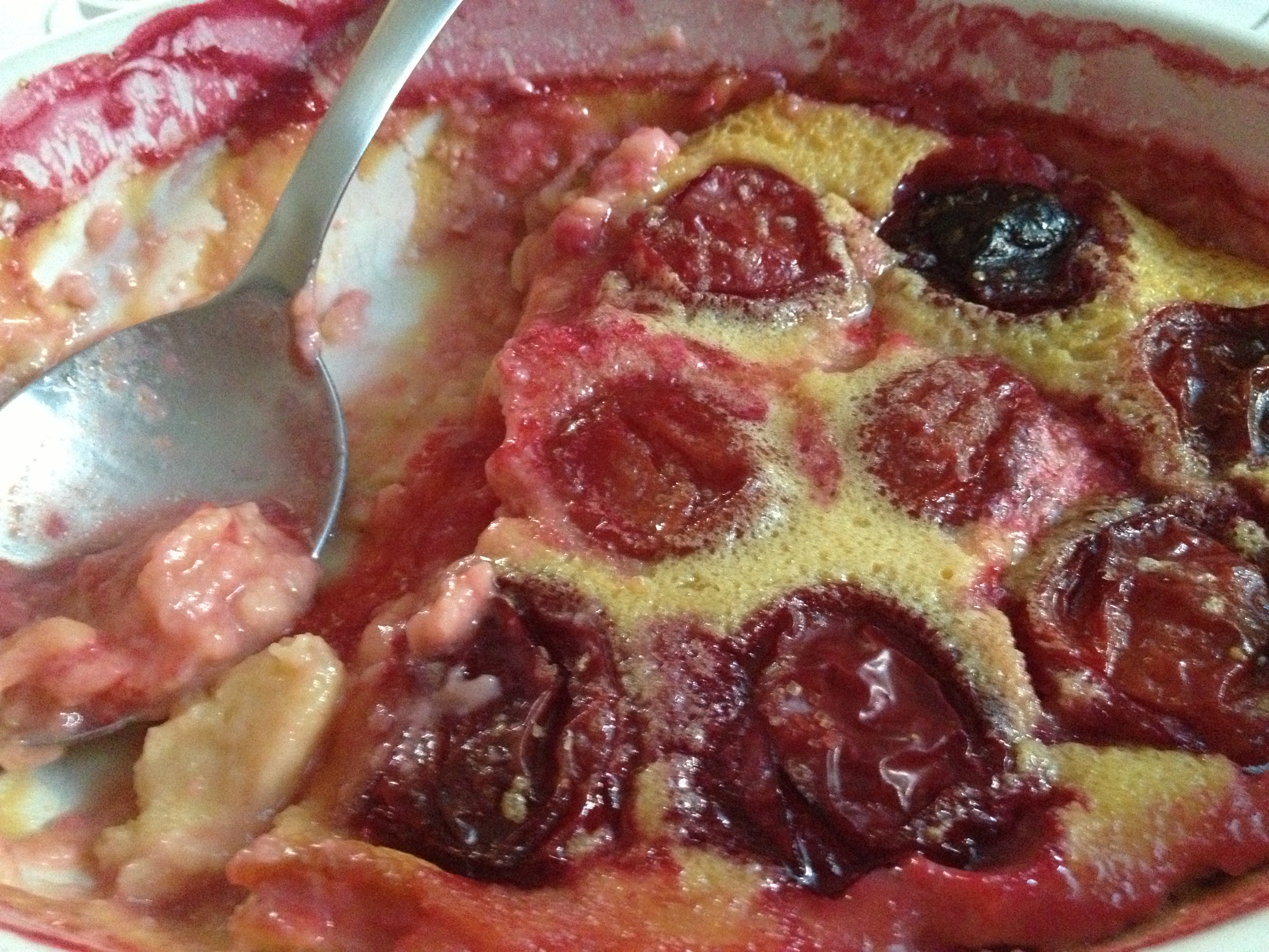 clafoutis aux prunes